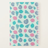 Pastel Seashell Pattern Planer (Rückseite)