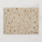 Pastel Segnungen: Ein herzliches Dankeschön Postkarte (Rückseite)