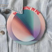 "Pastel Serenity: Colossal Assurance Button" Button (Beispiel)