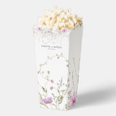 Pastel Shade Blush Pink Wild Floral Wedding Geschenkschachtel (Geplatzt)