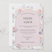 Pastel Shades Einladung (Vorderseite)