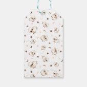 Pastel Sheep Pattern Geschenkanhänger (Rückseite)