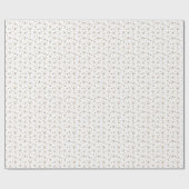 Pastel Sheep Pattern Geschenkpapier (Flach)