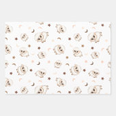 Pastel Sheep Pattern Geschenkpapier Set (Vorderseite 3)