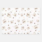 Pastel Sheep Pattern Geschenkpapier Set (Vorderseite 2)
