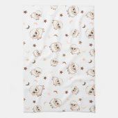 Pastel Sheep Pattern Geschirrtuch (Vertikal)