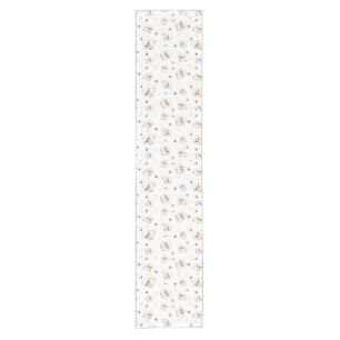 Pastel Sheep Pattern Kurzer Tischläufer