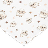 Pastel Sheep Pattern Kurzer Tischläufer (Ecke)