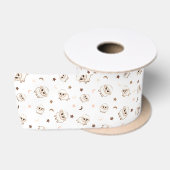 Pastel Sheep Pattern Satinband (Spule)