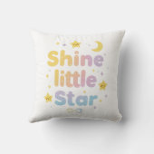 Pastel "Shine Little Star" Himmel Kissen (Rückseite)