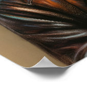 Pastel Sketch Attractive Men II Poster (Ecke)