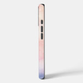 Pastel Skies - Artistic Watercolor Phone Case (Rückseite / Links)