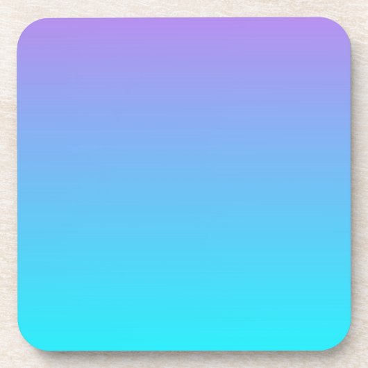 Pastel Skies Getränkeuntersetzer (Vorderseite)