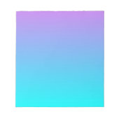 Pastel Skies Notizblock (Vorderseite)