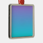 Pastel Skies Silbernes Ornament (Rechts)