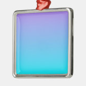 Pastel Skies Silbernes Ornament (Links)