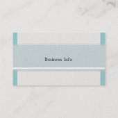 Pastel Sky Abstrakte Geometrische Werbung Visitenkarte (Rückseite)