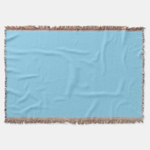 Pastel Sky Blue Solid Color Classic elegant Decke