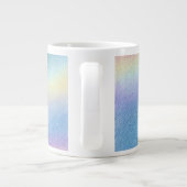 Pastel Sky Drift Jumbo-Tasse (Rückseite)