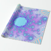 Pastel Sky Sunburst Geschenkpapier (Ungerollt)