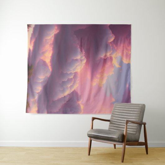 Pastel Sky Wandteppich (Beispiel (Horizontal))