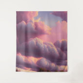 Pastel Sky Wandteppich (Vorderseite)