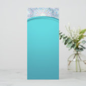 Pastel Snowflake Mandala (Stehend Vorderseite)
