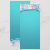 Pastel Snowflake Mandala (Vorne/Hinten)