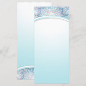 Pastel Snowflake Mandala (Vorne/Hinten)