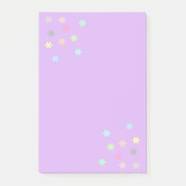 Pastel Snowflakes Post-it® Notes Post-it Klebezettel