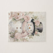 Pastel Snowman_04 Jigsaw Puzzle (Horizontal)