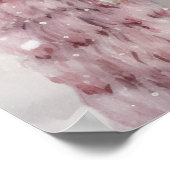 Pastel Snowman Poster (Ecke)