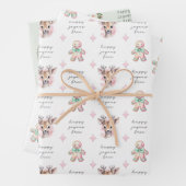 Pastel Sobriety Geschenkpapier, glücklich Freudenf Geschenkpapier Set (Beispiel)