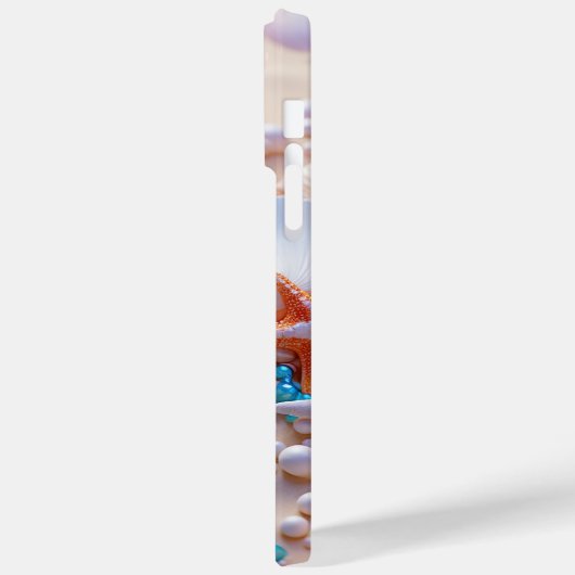 PASTEL SOMMER SAASHELLE AM STRAND Case-Mate iPhone HÜLLE (Rückseite / Links)