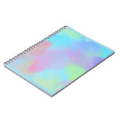 Pastel Splatter Pattern Notebook Notizblock (Linke Seite)