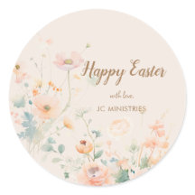 Pastel Spring Flowers Happy Oaster