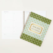 Pastel Spring Geometric Personalisiert Planner Planer (Anzeige)