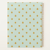 Pastel Spring Geometric Personalisiert Planner Planer (Rückseite)