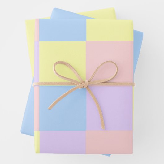 Pastel Spring Geschenkpapier Set (Beispiel)