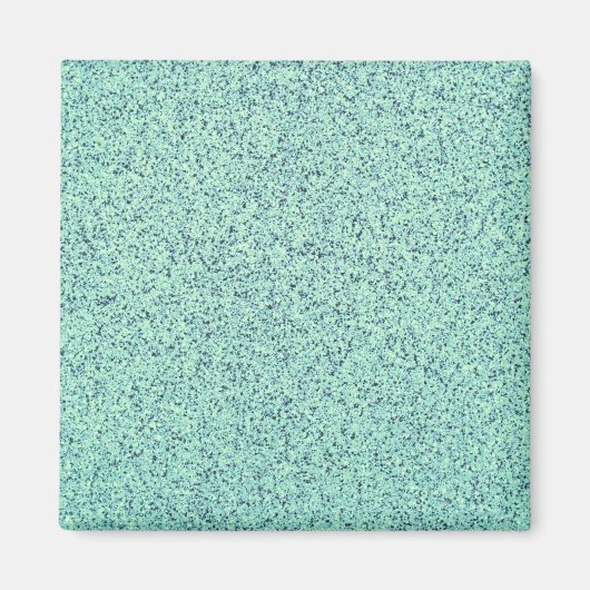 Pastel Spring Green Concrete Textur Magnet (Vorne)