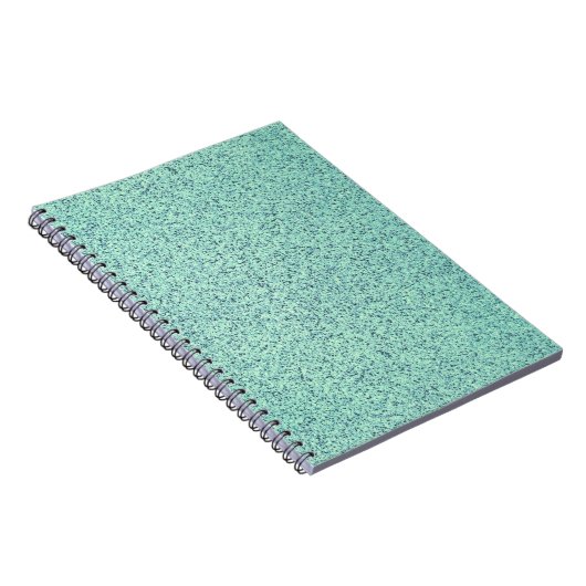 Pastel Spring Green Concrete Textur Notizblock (Rechte Seite)