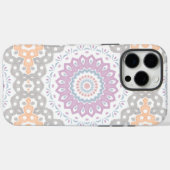 Pastel Spring Mandala Muster in Soft Symmetrie Case-Mate iPhone Hülle (Rückseite (Horizontal))