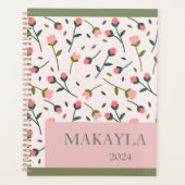 Pastel Spring Personalisiert Planner Planer (Vorderseite)