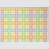 Pastel Spring Plaid  Seidenpapier (Vorderseite)