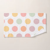 Pastel Spring Polka-Dots Badetücher Badhandtuch Set (Handtuch)