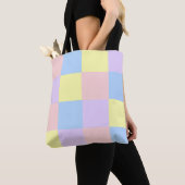 Pastel Spring Schachbretts Tasche (Von Nahem)