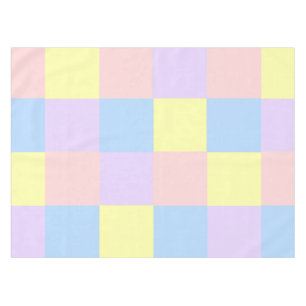 Pastel Spring Schachbretts Tischdecke