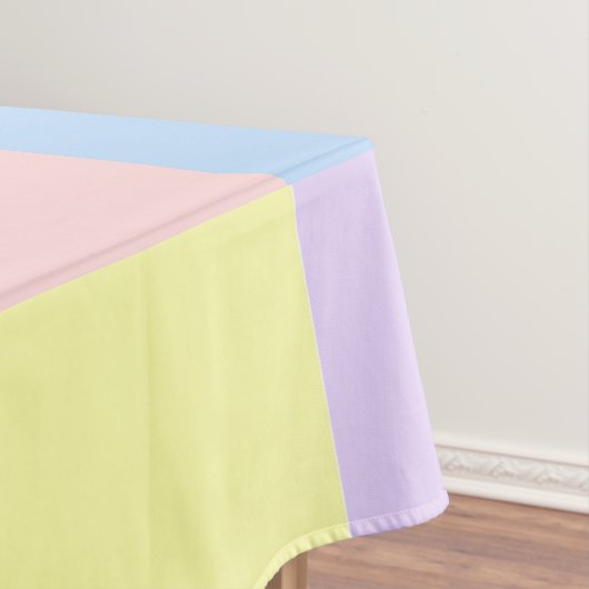 Pastel Spring Schachbretts Tischdecke (Beispiel)