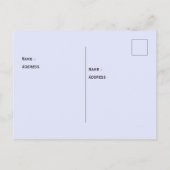 Pastel Spring Teacher Wertschätzung Postkarte (Rückseite)