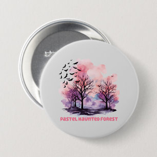 Pastel Spuk Forest Button